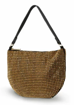 Tony Bianco New Arrivals Mccoy Gold Crystal Mini Handbags