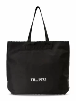 Tony Bianco Miami Black Nylon Tote Bag