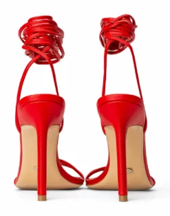 Tony Bianco Millie Cherry Nappa 10.5cm Heels 9 Tony Bianco Millie Cherry Nappa 10.5cm Heels