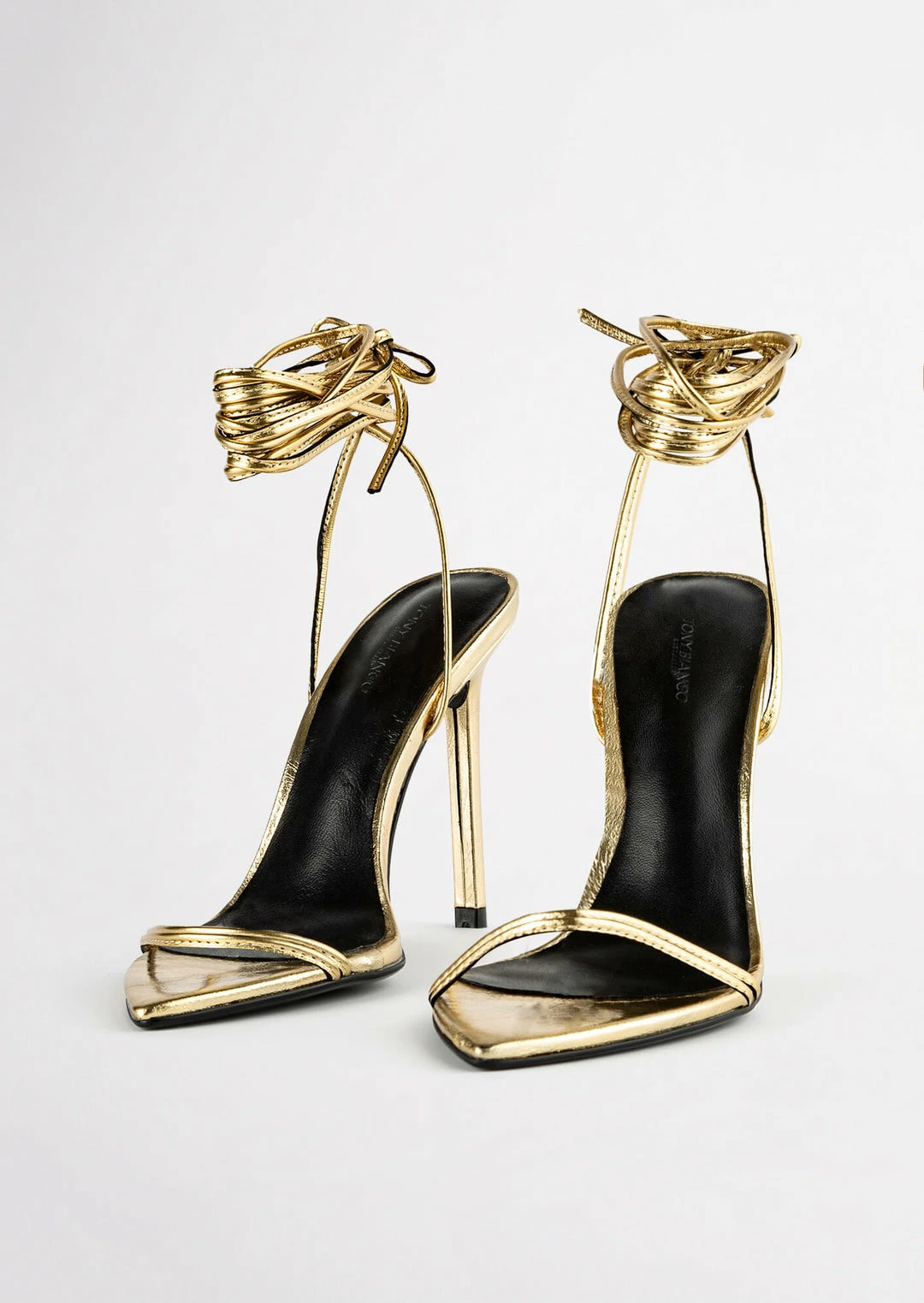 Tony Bianco Millie Gold Foil 10.5cm Heels Best Sellers 8 Tony Bianco Millie Gold Foil 10.5cm Heels Best Sellers