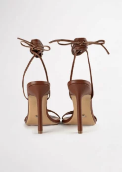 Tony Bianco Millie Rust Nappa 10.5cm Heels Shoes