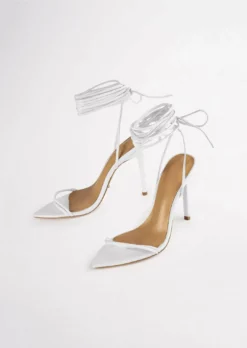 Tony Bianco Millie White Nappa 10.5cm Heels New Arrivals