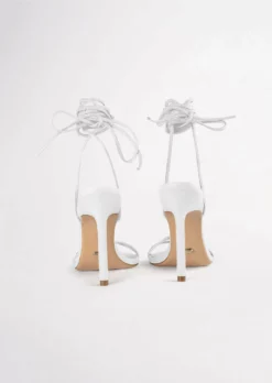 Tony Bianco Millie White Nappa 10.5cm Heels New Arrivals