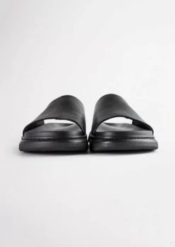 Tony Bianco Model Black Nappa 4cm Sandals 11 Tony Bianco Model Black Nappa 4cm Sandals