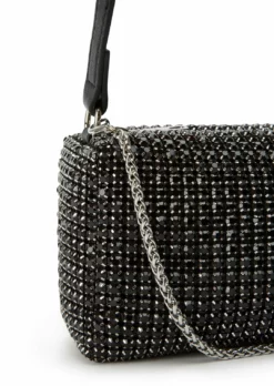 Tony Bianco Moma Black Crystal Mini Handbags New Arrivals 9 Tony Bianco Moma Black Crystal Mini Handbags New Arrivals