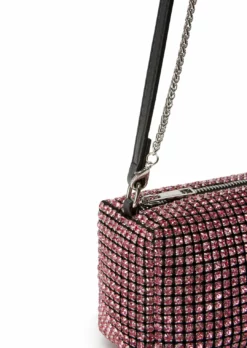 Tony Bianco Moma Pink Crystal Mini Handbags New Arrivals