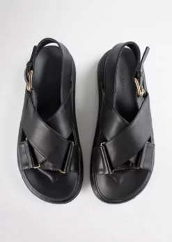 Tony Bianco Mya Black Como 4cm Sandals Shoes 13 Tony Bianco Mya Black Como 4cm Sandals Shoes