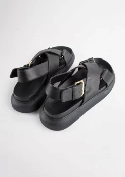 Tony Bianco Mya Black Como 4cm Sandals Shoes 14 Tony Bianco Mya Black Como 4cm Sandals Shoes