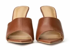 Tony Bianco Shoes Mylo Rust Nappa 10.5cm Heels 8 Tony Bianco Shoes Mylo Rust Nappa 10.5cm Heels