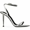 Tony Bianco Hot List Myra Silver Nappa Metallic 10.5cm Heels