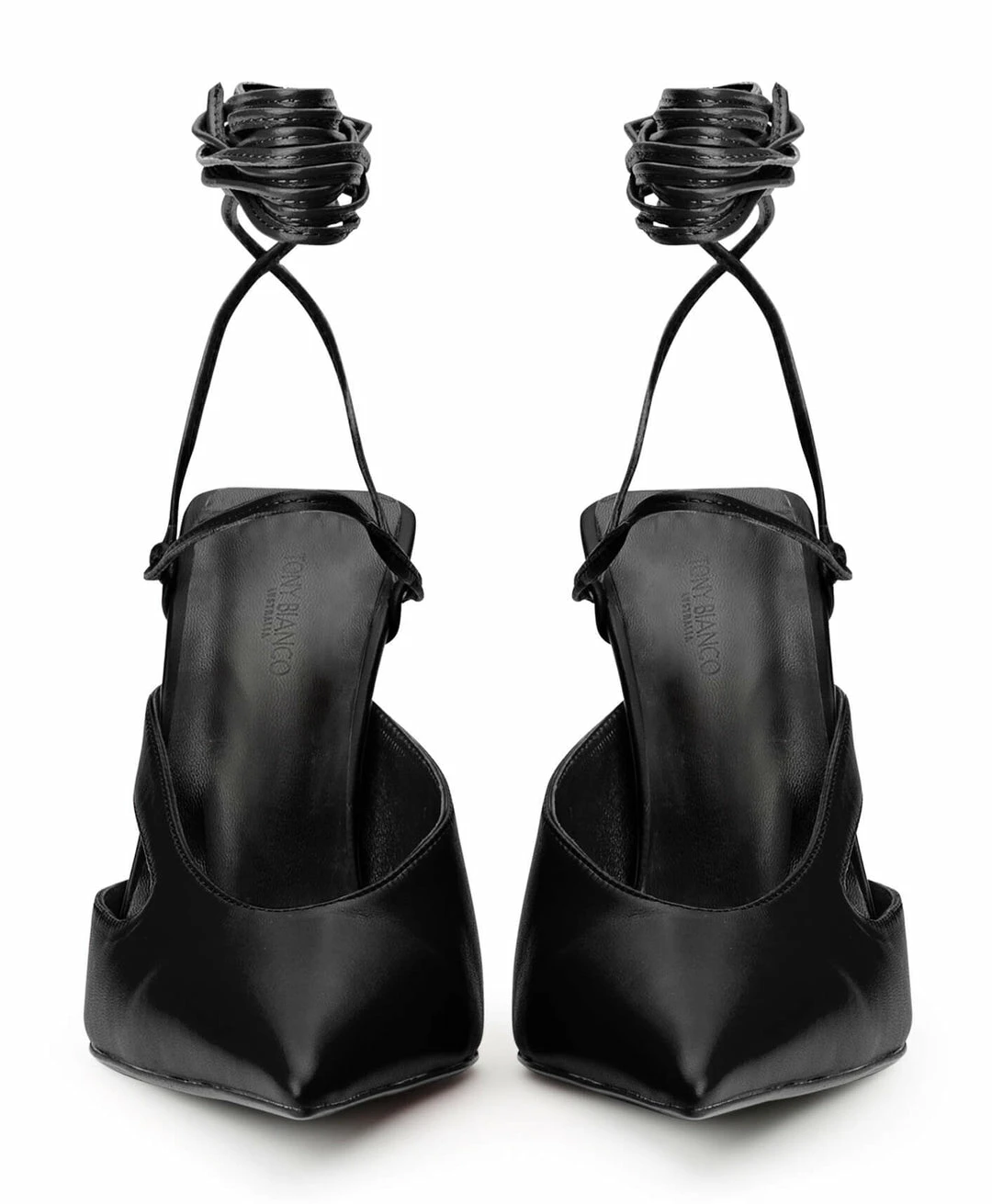 Tony Bianco Shoes Passion Black Nappa 11cm Heels 4 Tony Bianco Shoes Passion Black Nappa 11cm Heels