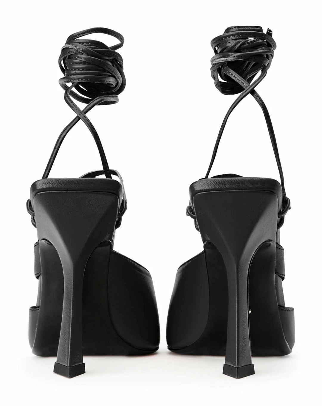 Tony Bianco Shoes Passion Black Nappa 11cm Heels 6 Tony Bianco Shoes Passion Black Nappa 11cm Heels