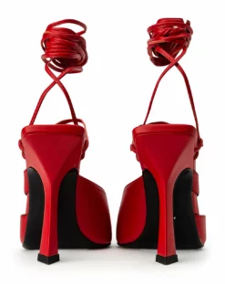 Tony Bianco Passion Cherry Nappa 11cm Heels