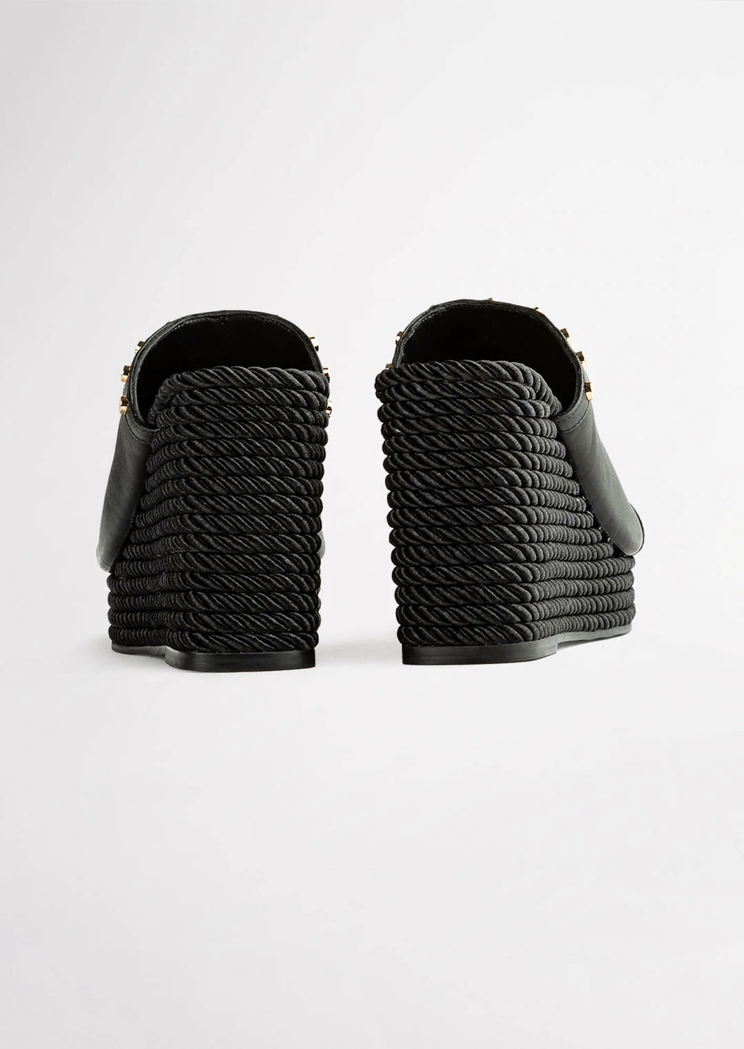 Tony Bianco Pearson Black Como 10.5cm Wedges 7 Tony Bianco Pearson Black Como 10.5cm Wedges