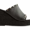 Tony Bianco Pearson Black Como 10.5cm Wedges