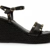 Tony Bianco Peyton Black Como 10.5cm Wedges