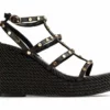 Tony Bianco Porscha Black Como 10.5cm Wedges