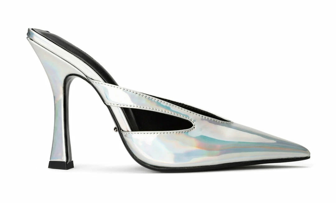 Tony Bianco Princess Silver Illumine 11cm Heels 3 Tony Bianco Princess Silver Illumine 11cm Heels