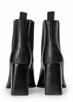 Tony Bianco Ricky Black Como 8.5cm Ankle Boots 9 Tony Bianco Ricky Black Como 8.5cm Ankle Boots