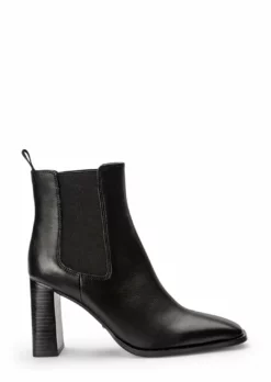 Tony Bianco Ricky Black Como 8.5cm Ankle Boots