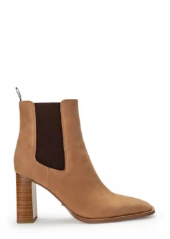 Tony Bianco Ricky Caramel Diesel 8.5cm Ankle Boots Shoes