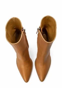 Tony Bianco Samara Caramel Venice 9cm Ankle Boots