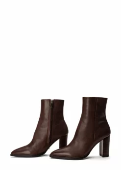 Tony Bianco New Arrivals Samara Choc Como 9cm Ankle Boots