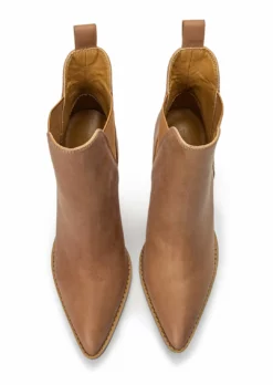 Tony Bianco Sasha Caramel Diesel 9cm Ankle Boots 8 Tony Bianco Sasha Caramel Diesel 9cm Ankle Boots