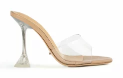 Tony Bianco Sales Shop 32 Tony Bianco Serri Clear Vinylite/Skin Nappa 10.5cm Heels Best Sellers