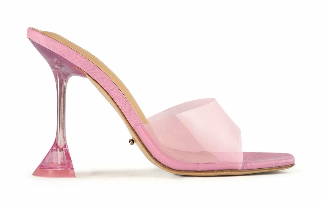 Tony Bianco Serri Musk Vinylite/Musk Nappa 10.5cm Heels Shoes 3 Tony Bianco Serri Musk Vinylite/Musk Nappa 10.5cm Heels Shoes