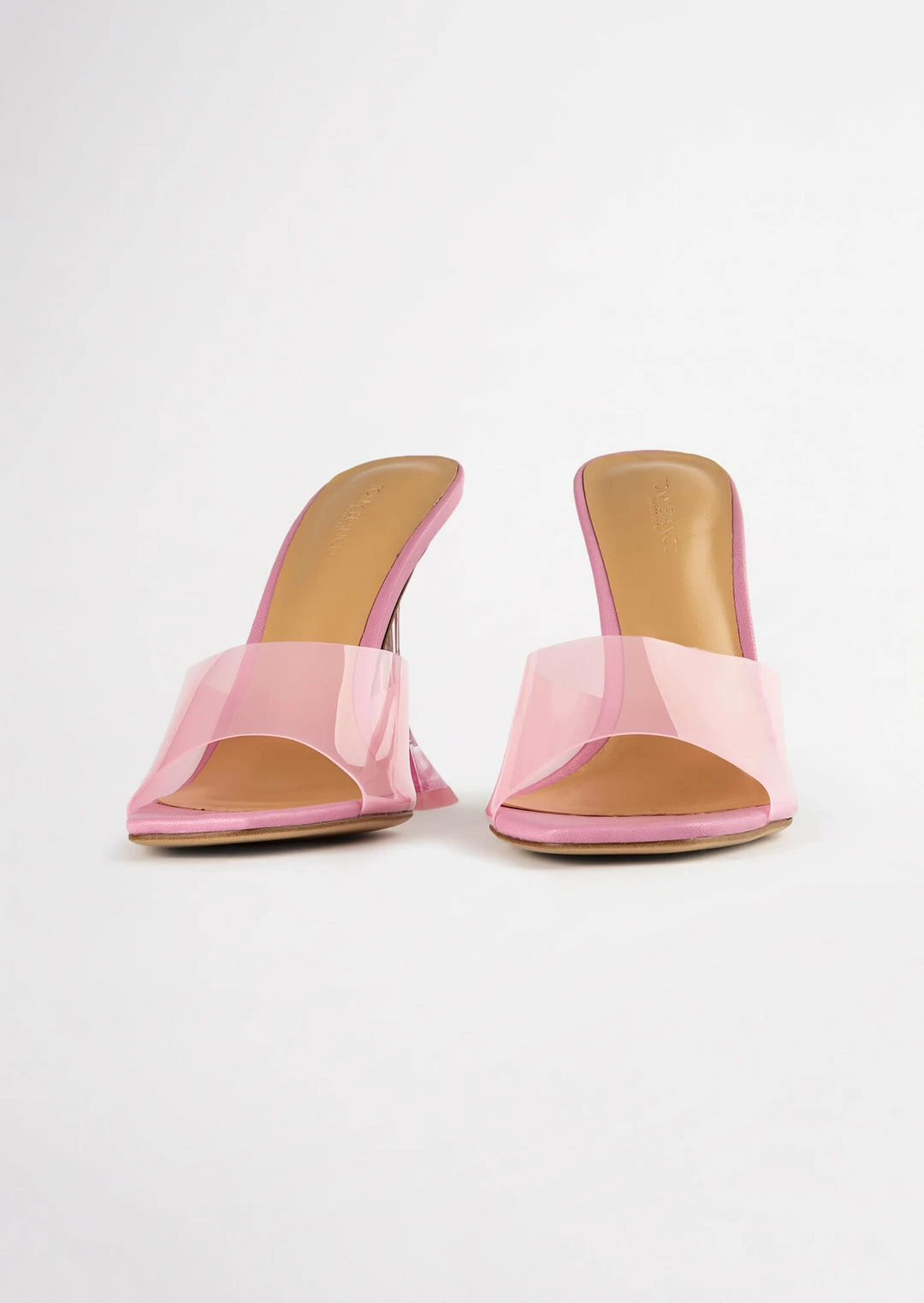 Tony Bianco Serri Musk Vinylite/Musk Nappa 10.5cm Heels Shoes 4 Tony Bianco Serri Musk Vinylite/Musk Nappa 10.5cm Heels Shoes