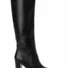 Tony Bianco Hot List Skyla Black Como 9cm Calf Boots