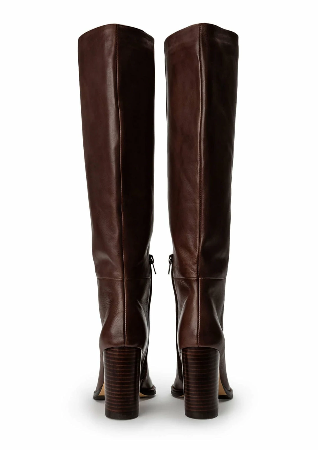Tony Bianco Skyla Choc Como 9cm Calf Boots 7 Tony Bianco Skyla Choc Como 9cm Calf Boots