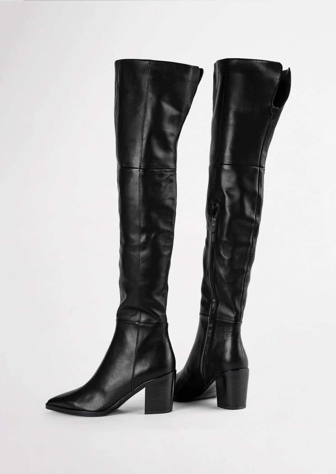 Tony Bianco Stefani Black Como 7.5cm Long Boots 7 Tony Bianco Stefani Black Como 7.5cm Long Boots
