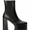 Tony Bianco Tempo Black Como 12cm Ankle Boots Shoes