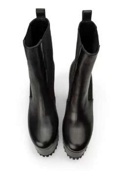 Tony Bianco Tempo Black Como 12cm Ankle Boots Shoes
