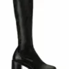 Tony Bianco Tibby Black Venice/Black Venezia 9cm Calf Boots