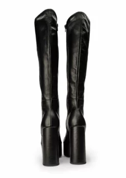Tony Bianco Tommy Black Venice 12cm Calf Boots 9 Tony Bianco Tommy Black Venice 12cm Calf Boots