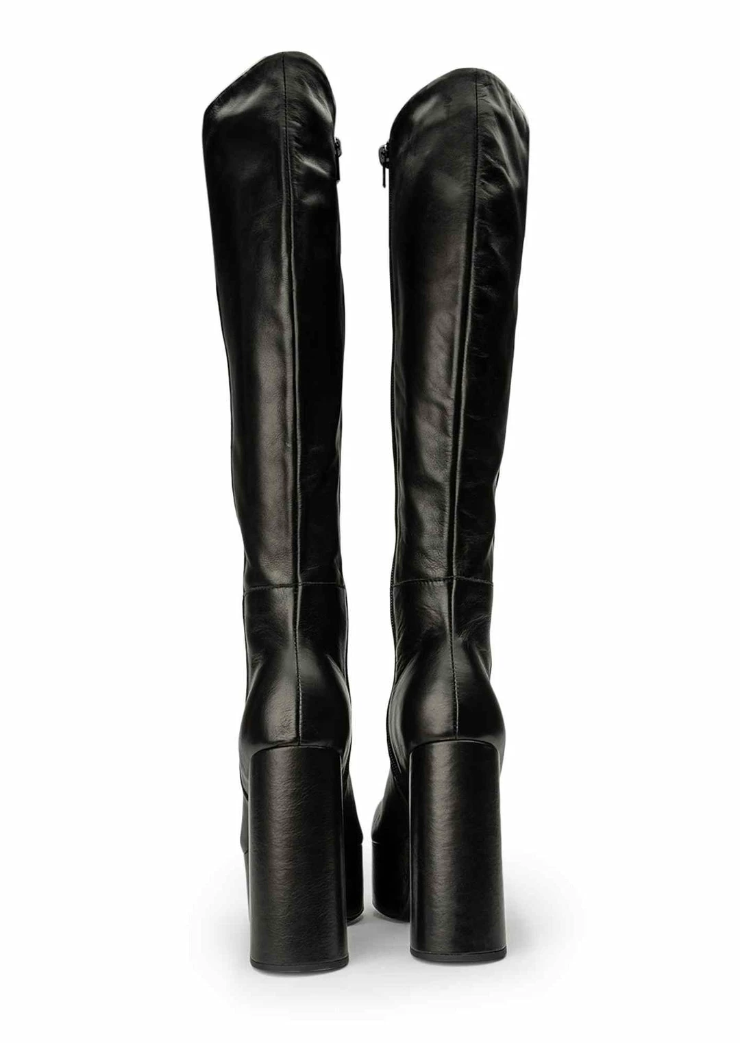 Tony Bianco Tommy Black Venice 12cm Calf Boots 6 Tony Bianco Tommy Black Venice 12cm Calf Boots