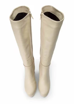 Tony Bianco Hot List Tommy Vanilla Venice 12cm Calf Boots