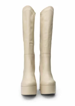 Tony Bianco Hot List Tommy Vanilla Venice 12cm Calf Boots