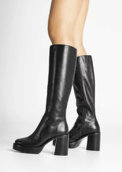 Tony Bianco Best Sellers Toni Black Como 9cm Calf Boots 12 Tony Bianco Best Sellers Toni Black Como 9cm Calf Boots