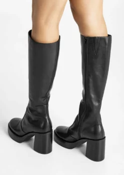 Tony Bianco Best Sellers Toni Black Como 9cm Calf Boots 14 Tony Bianco Best Sellers Toni Black Como 9cm Calf Boots