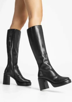 Tony Bianco Best Sellers Toni Black Como 9cm Calf Boots 13 Tony Bianco Best Sellers Toni Black Como 9cm Calf Boots