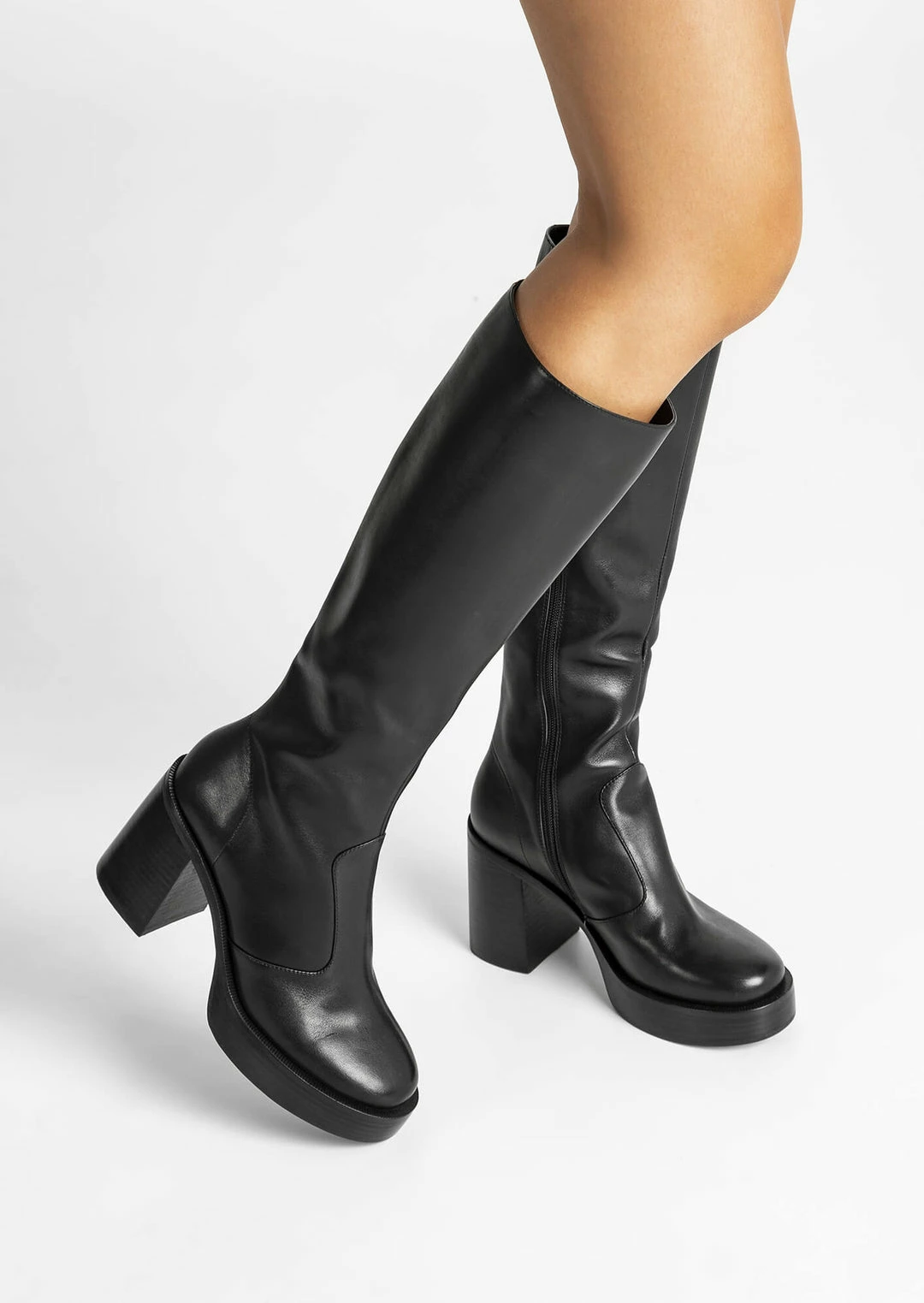 Tony Bianco Best Sellers Toni Black Como 9cm Calf Boots 5 Tony Bianco Best Sellers Toni Black Como 9cm Calf Boots