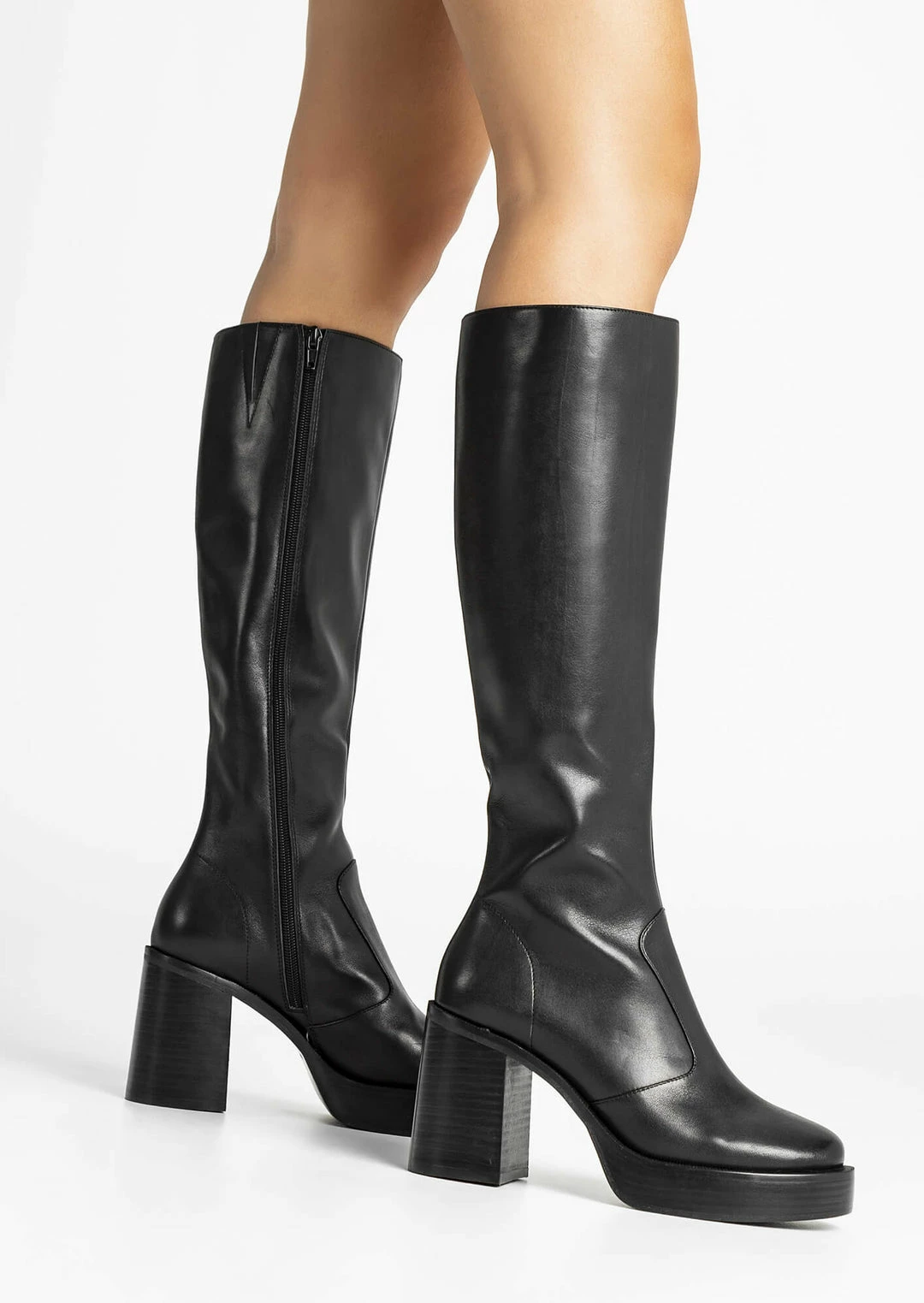 Tony Bianco Best Sellers Toni Black Como 9cm Calf Boots 9 Tony Bianco Best Sellers Toni Black Como 9cm Calf Boots