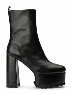 Tony Bianco Totum Black Como 12cm Ankle Boots