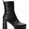 Tony Bianco Tyra Black Como 12cm Ankle Boots