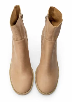 Tony Bianco Victory Caramel Diesel 9cm Ankle Boots Shoes