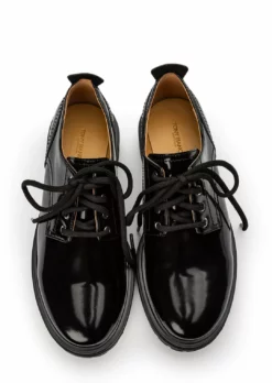 Tony Bianco Wanita Black Hi Shine 4.5cm Casual Shoes